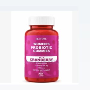 Restore women’s probiotic gummies with cranberry 60 gummies