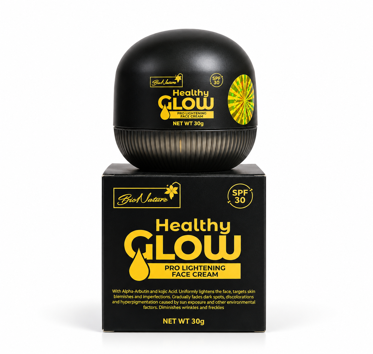 Bio nature healthy glow alpha arbutin pro lightening face cream 30g Bio nature healthy glow alpha arbutin pro lightening face cream 30g