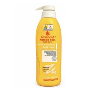 Advanced korean skin bright & dewy radiance yellow body lotion