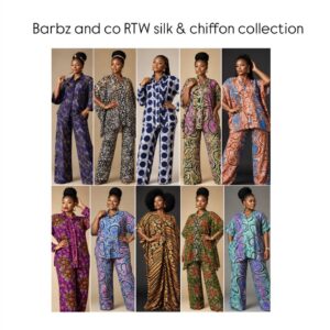 Barbz & co rtw silk & chiffon collection by Belangelique