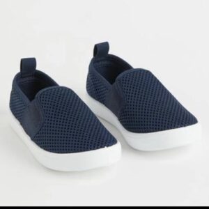 H&M boys slip-on navy blue trainers kids