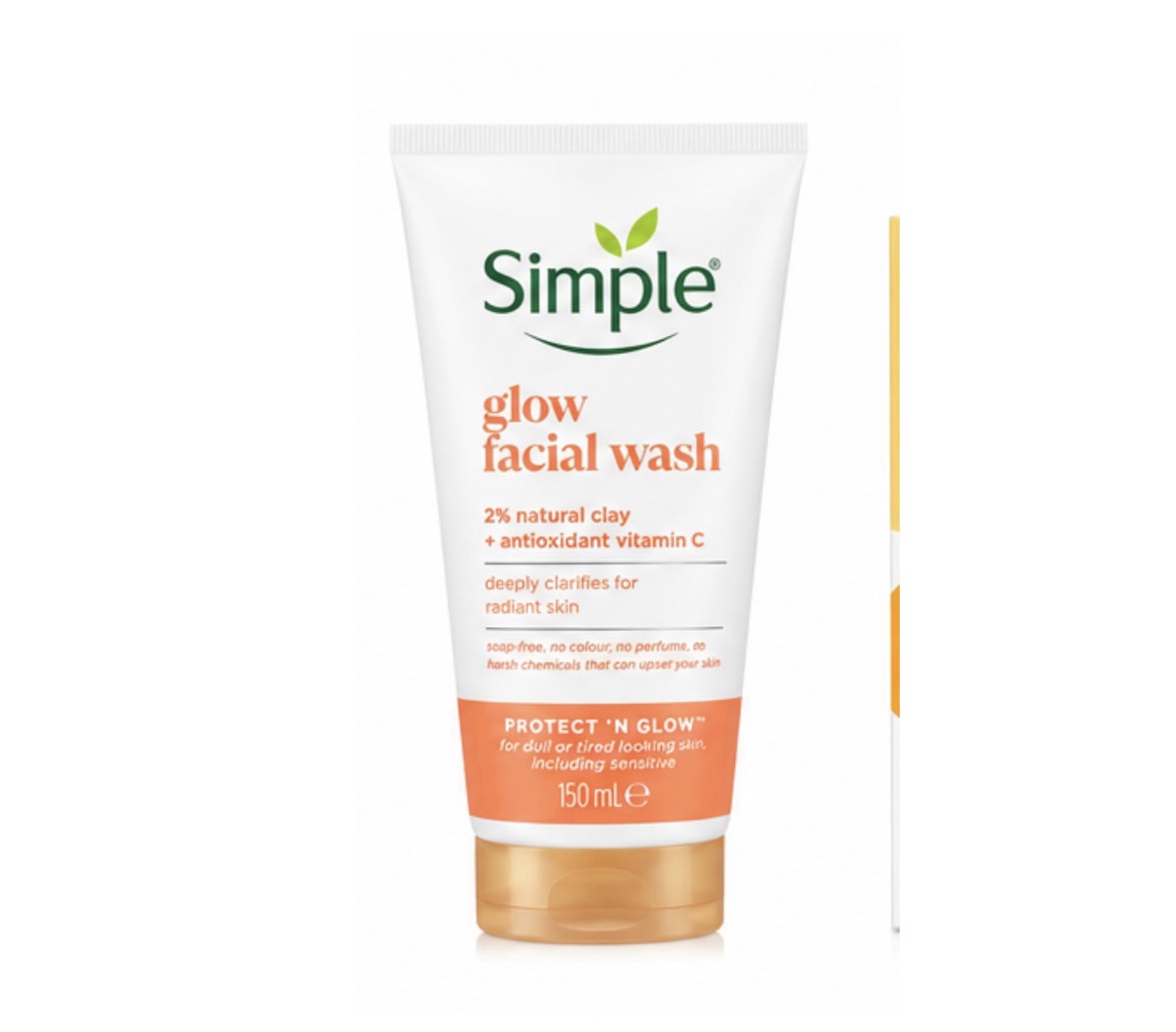 Simple glow vitamin c facial wash Simple glow vitamin c facial wash