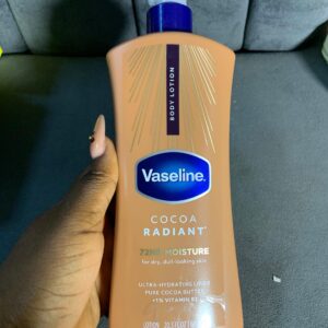 Vaseline cocoa radiant 72h moisture lotion for Dey dull looking skin 600ml