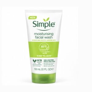 Simple moisturising facial wash 150ml