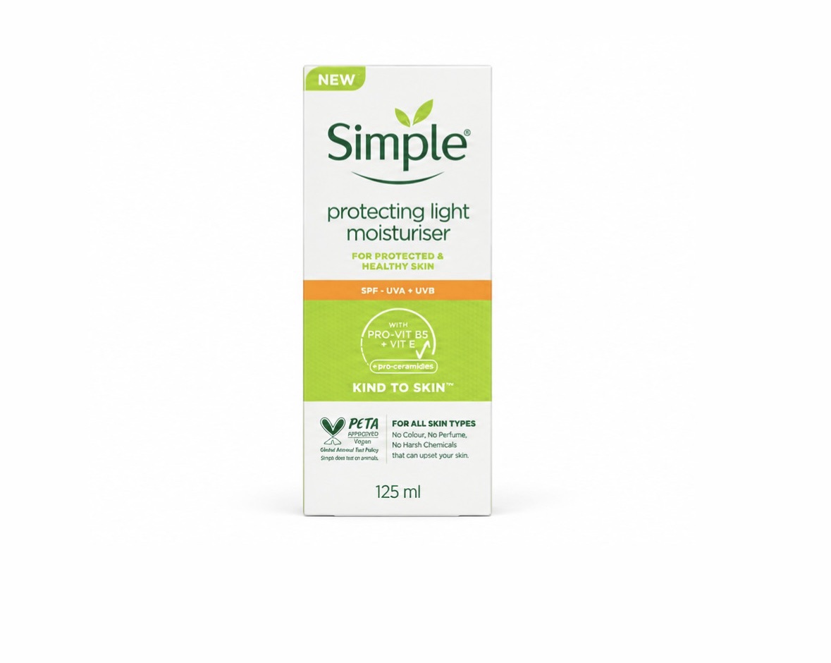 Simple protecting light moisturiser spf - uva+ uvb Simple protecting light moisturiser spf - uva+ uvb