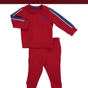 Polo  red tracksuit set kids
