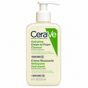 Cerave hydrating cream to foam cleanser 236ml