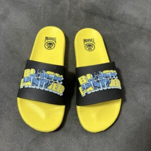 Primark boys slides collection -black panther yellow