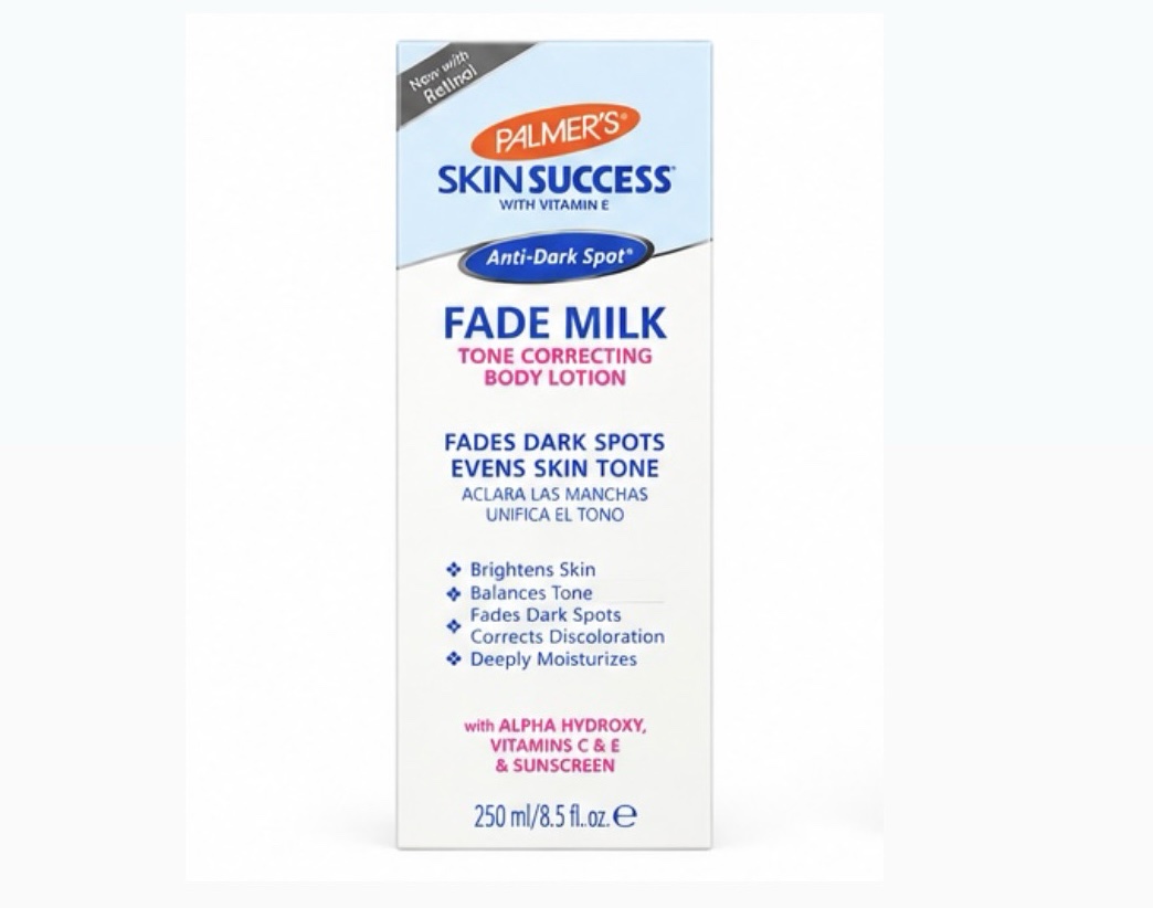 Palmers skin success with vitamin E fade milk tone correcting body lotion now with retinol Palmers skin success with vitamin E fade milk tone correcting body lotion now with retinol