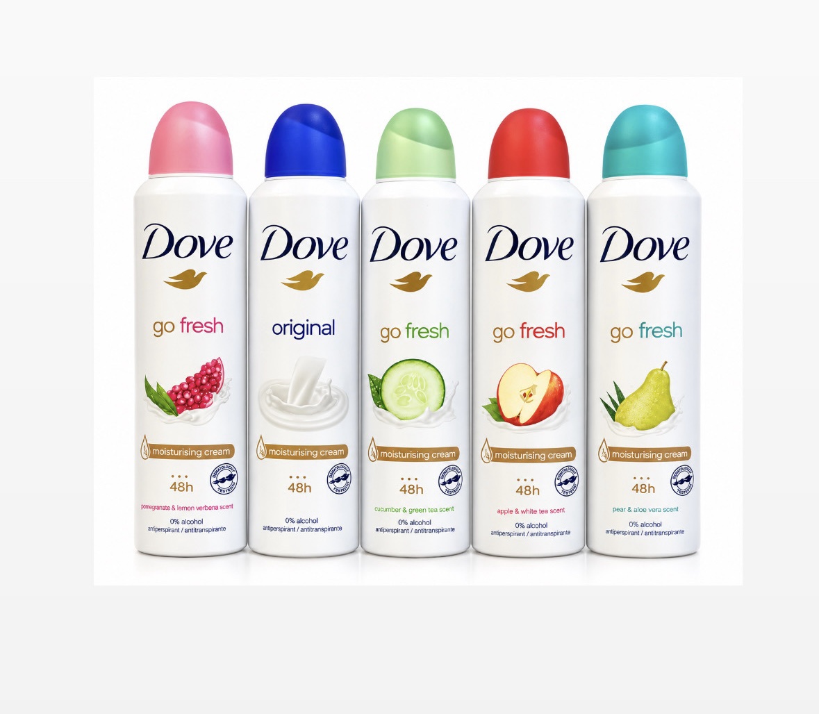 Dove women deodorant collection Dove women deodorant collection
