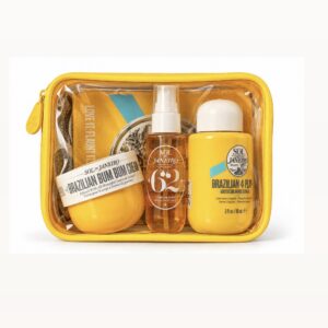 Sol janeiro 3in1 set perfum mist 30ml moisturizing shower cream/gel 90ml  bum bum cream 60ml