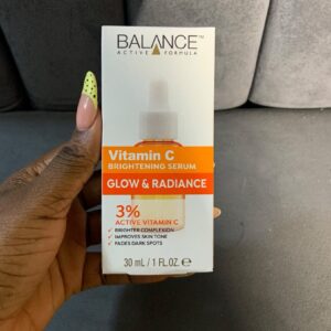 Balance Active Formula vitamin c glow & radiance brightening serum 30ml 3%