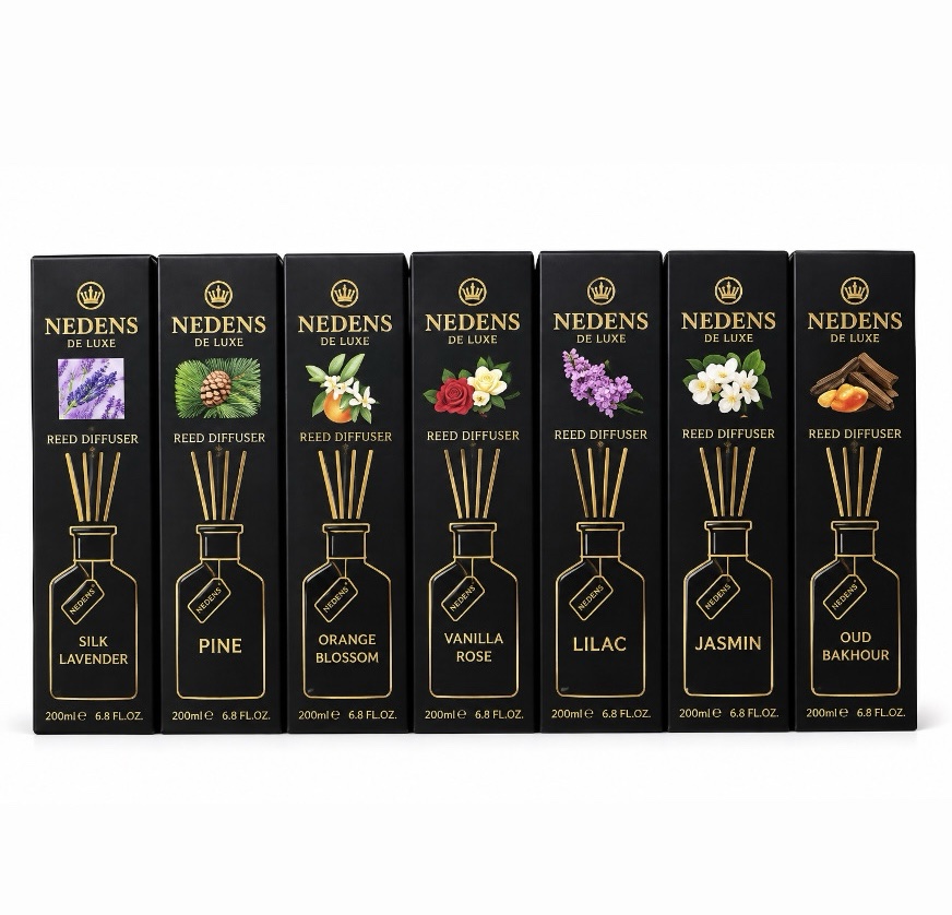 Nedens de luxe Reed diffuser collection 120ml Nedens de luxe Reed diffuser collection 120ml