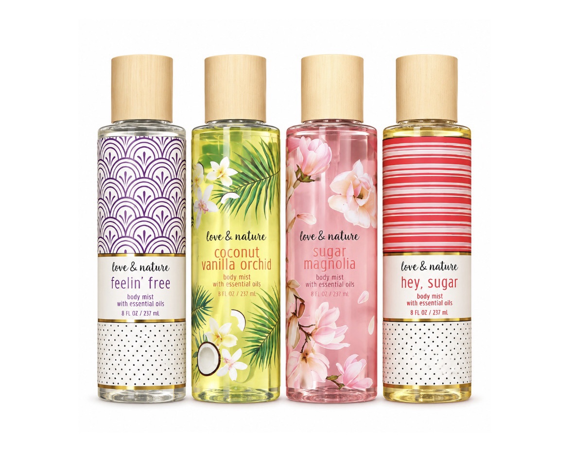 Love & nature body mist with essential oils Love & nature body mist with essential oils
