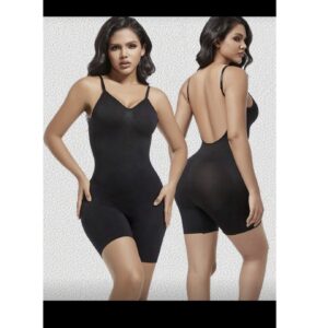 Shein backless bodysuit shape wear