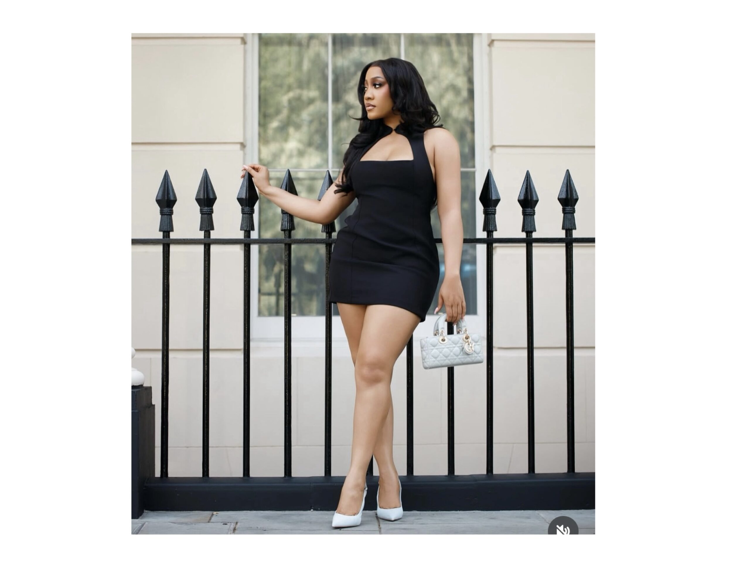 Zara cut out mini dress in black M Zara cut out mini dress in black M