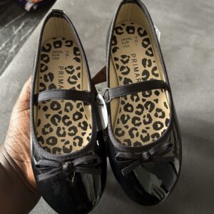 Primark baby flat school shoe in black