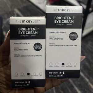 The inkey list brighten -i eye cream