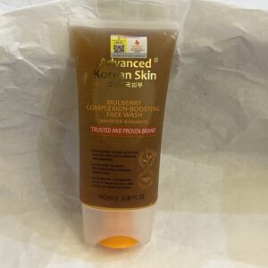 Advanced Korean mulberry  complexion boosting face wash 180ml