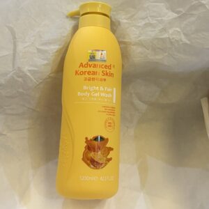 Advanced korean skin bright & clear vitamin c & vitamin E body gel wash