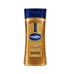 Vaseline glazed & glisten golden hour glow gel oil