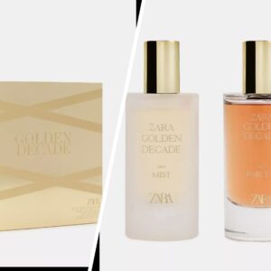 Zara golden decade Edp +  hair mist limited edition  (50ml each) perfume