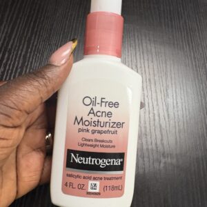 Neutrogena oil free acne moisturizer pink grape fruit