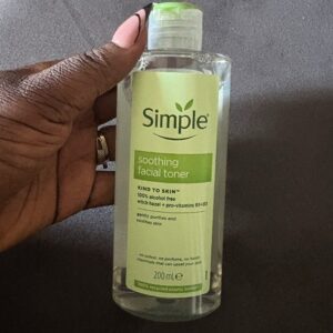 Simple soothing facial toner 200ml
