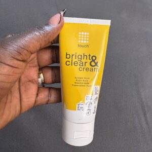 Touch bright and clear cream