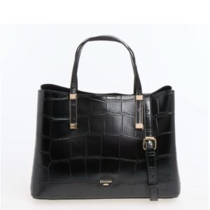 Dune black dorrie shoulder bag in medium work bag