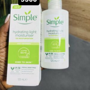 Simple hydrating light moisturiser