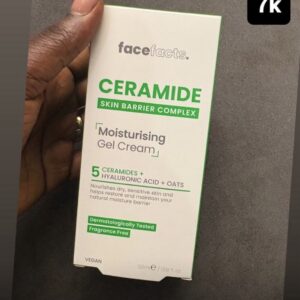 Face facts ceramide moisturising gel cream