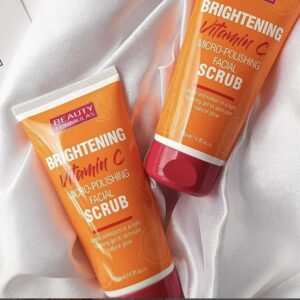 Beauty formulas brightening vitamin c micro polishing facial scrub