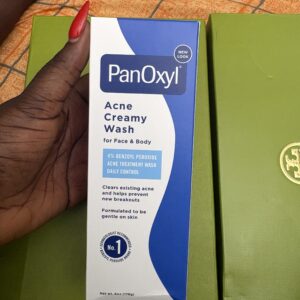 Panoxyl acne creamy wash 4% benzoyl peroxide daily control 170g