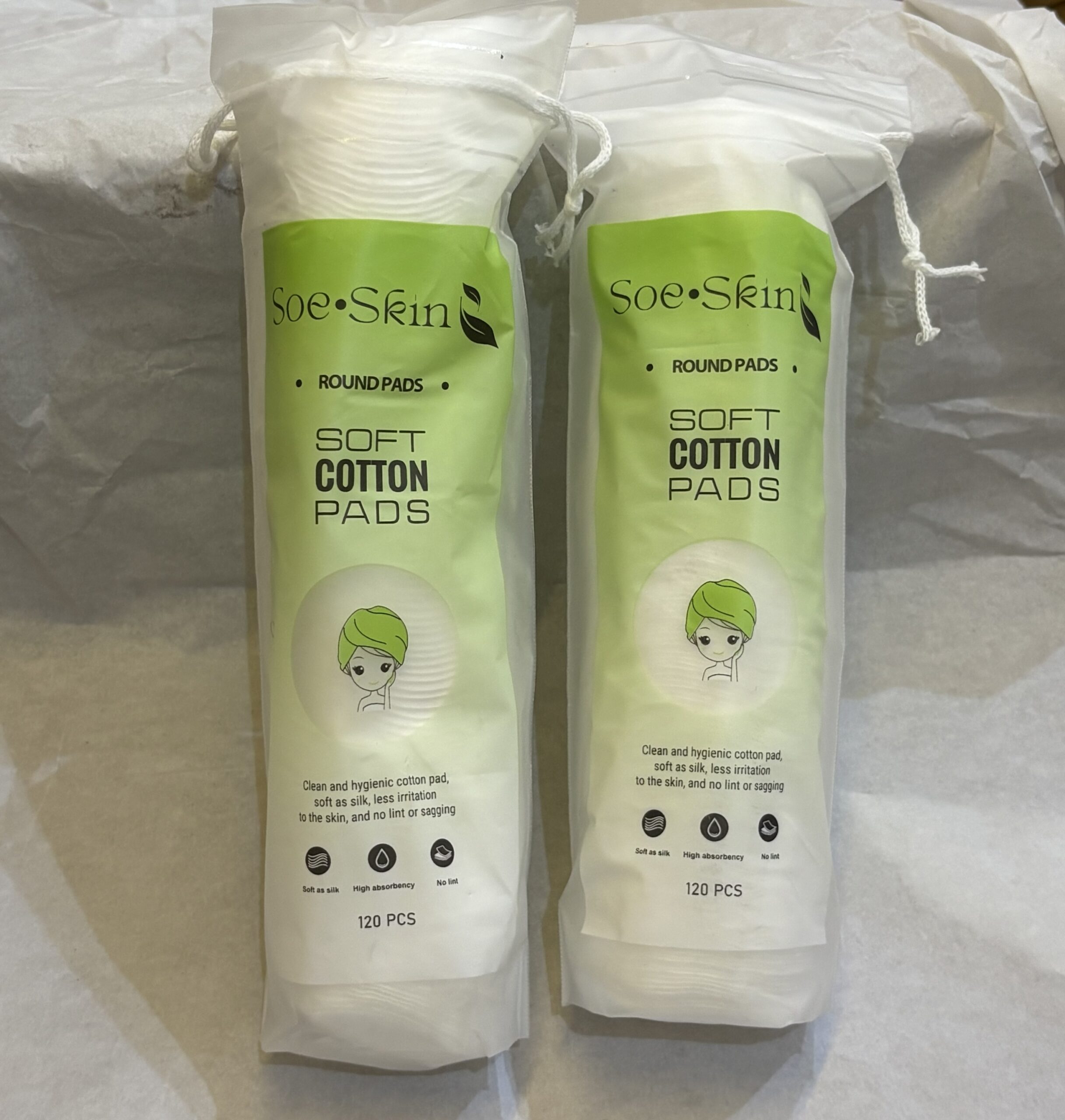 Soe. Skin soft cotton round pads Soe. Skin soft cotton round pads