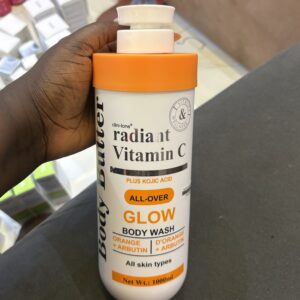 Body butter radiant vitamin c plus kojic acid all over glow body wash 1000ml