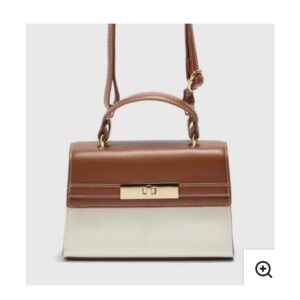 Papaya Matalan tan purse cross body in brown
