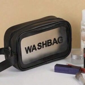 Shein wash bag in black ( small)