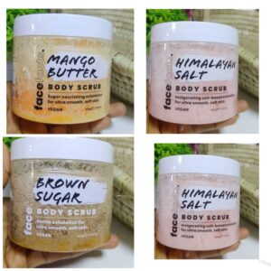 Face facts body scrub