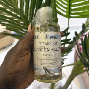Ancient cosmetics toasted marshmallow body oil