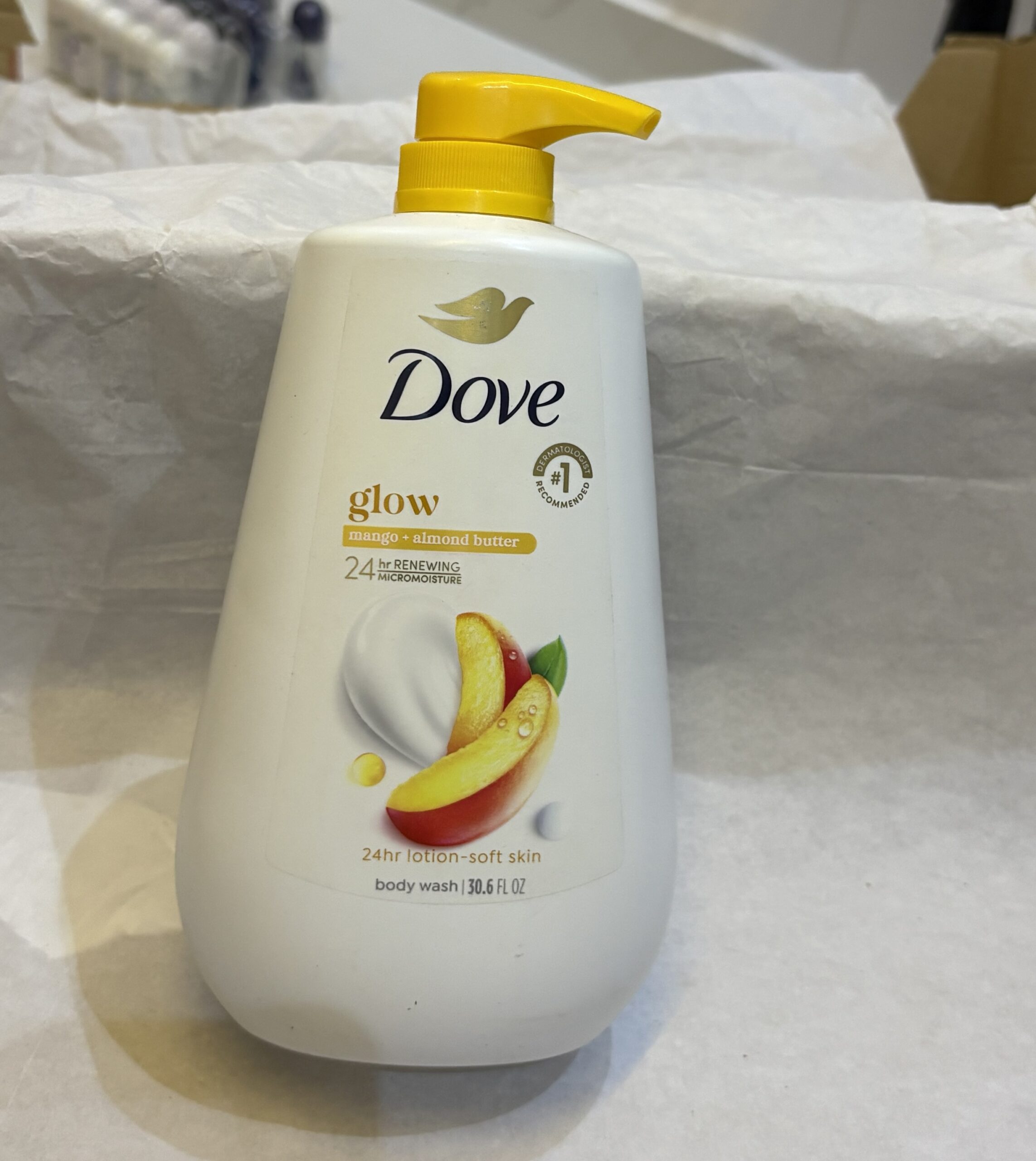 Dove glow mango + Almond butter body wash USA Dove glow mango + Almond butter body wash USA - Image 2