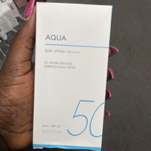 Aqua missha spf 50
