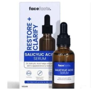 Face facts salicylic acid serum restore + clarify