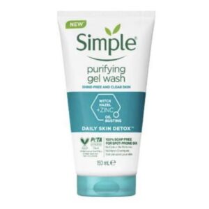 Simple purifying gel wash