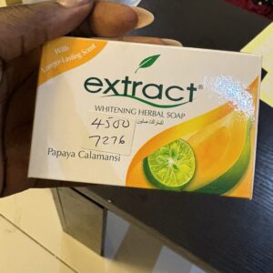 Extract whitening herbal soap papaya calamansi