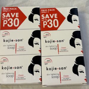 Kojie san soap 3in1 and single pack