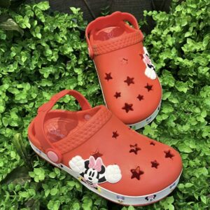 Primark star orange Mickey mouse girlie crocs