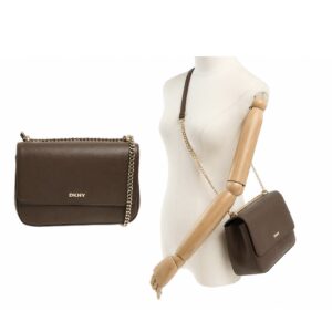 DKNY  Branded Shoulder Bag in chocolate brown