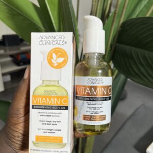 Advanced clinicals vitamin c brightening body oil