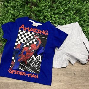 Primark amazing Spiderman & Spiderman one and only boys pj blue